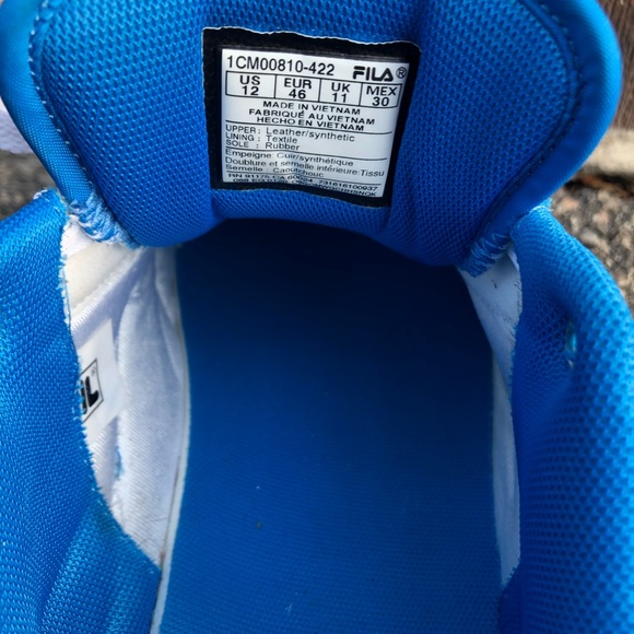 Fila, 12, red, blue, and white - Picture 6 of 6